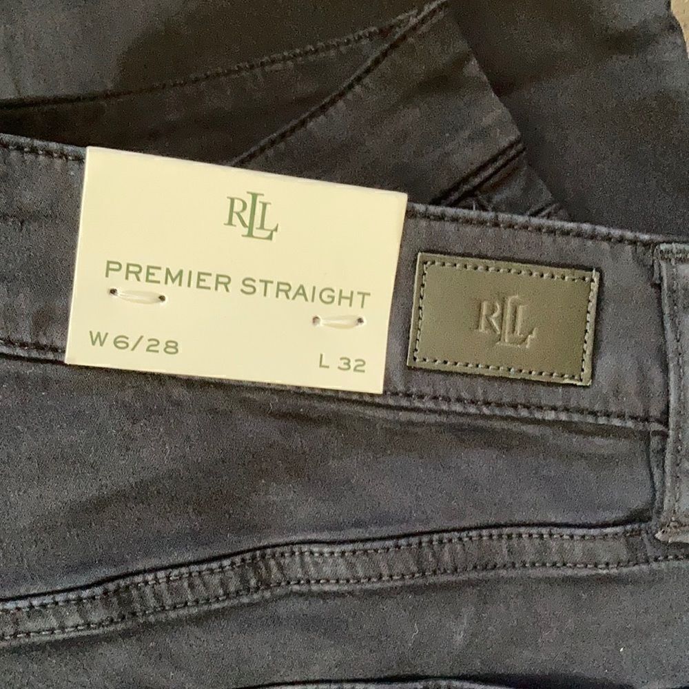 Lauren by RL Black Premier Straight Fit Pant - Picture 7 of 8